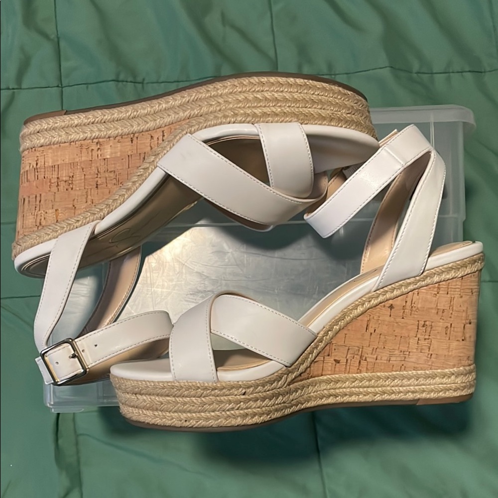 Jessica Simpson Mallika Wedge Sandal- size 7.5